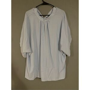 Shein Curve Batwing Sleeve Mock Neckline Top Size 4X NWOT